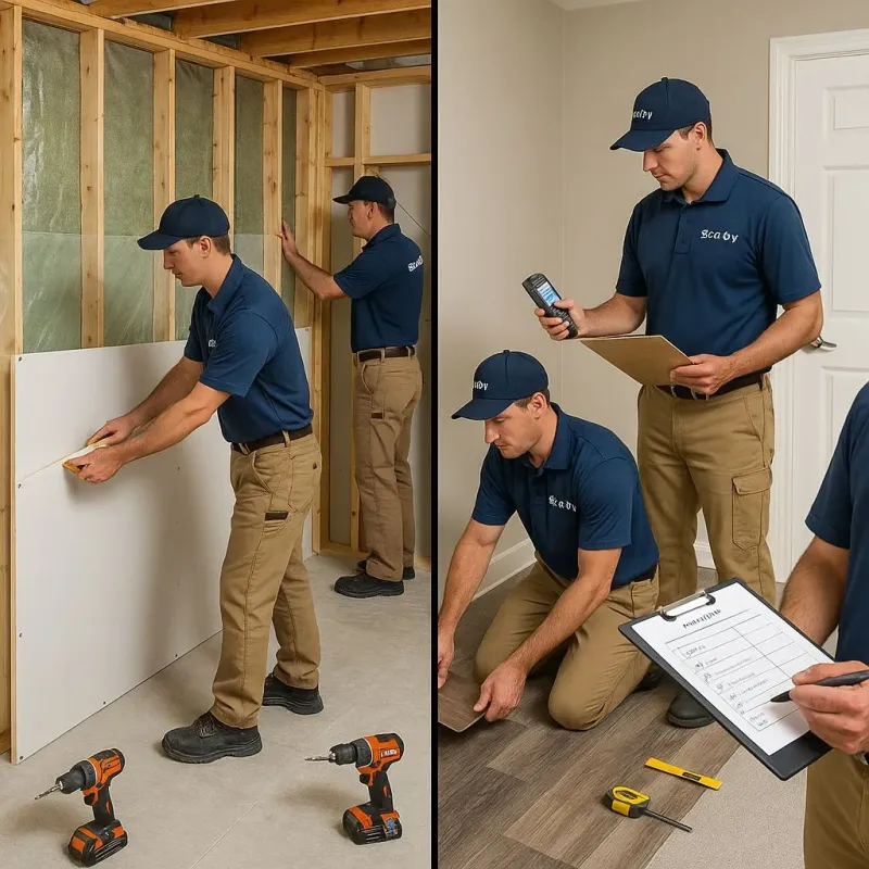 Repairs and Reconstruction process in Northridge, CA